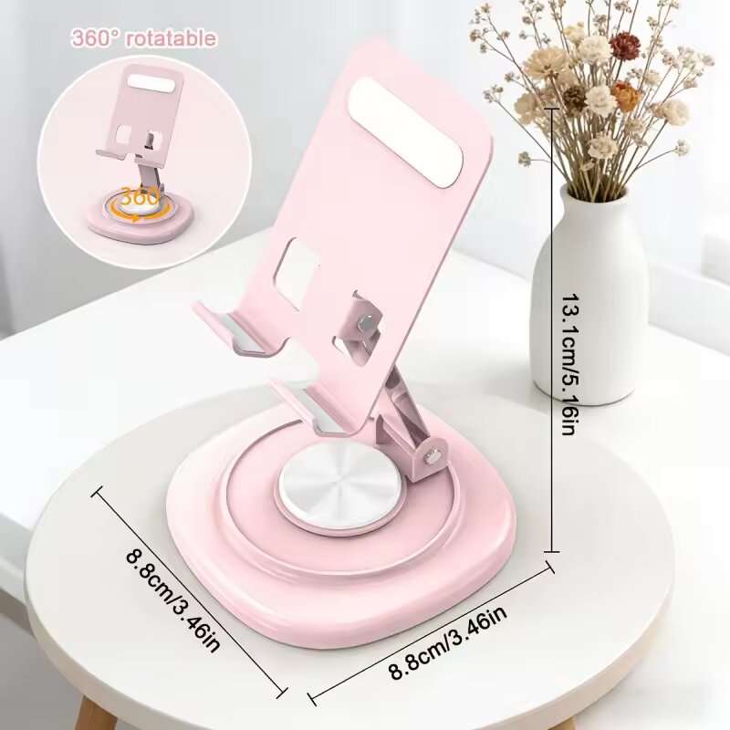 Phone Accessories Useful - Вращающаяся на 360 градусов складная настольная