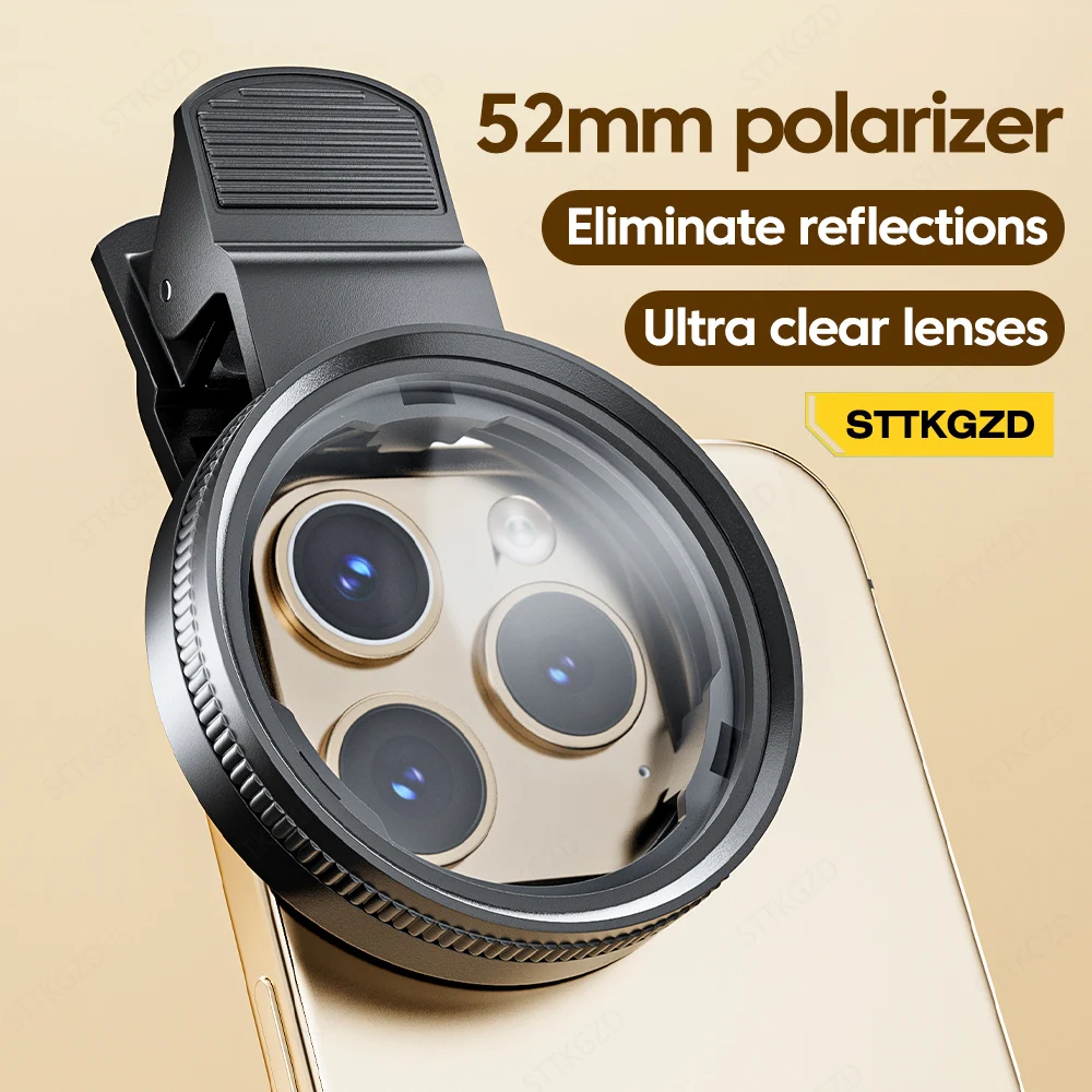Phone Accessories Useful - Новый 52 мм CPL фильтр для