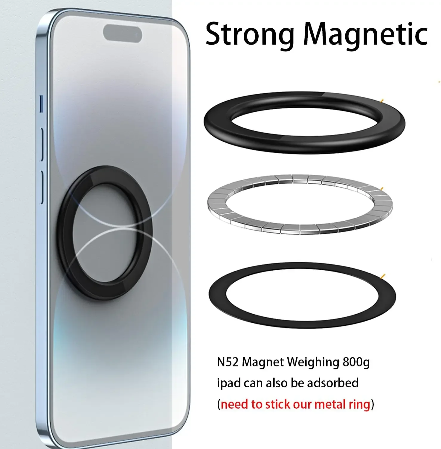 Магнитный держатель MagSafe с  – обзор и цена Phone Accessories Holder Car