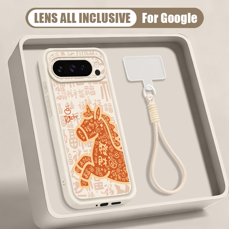 Мягкий чехол из ТПУ с милым пр – обзор и цена Google Pixel 9 Pro